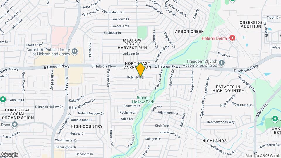 4110 Rustic Ln Map and Location Details