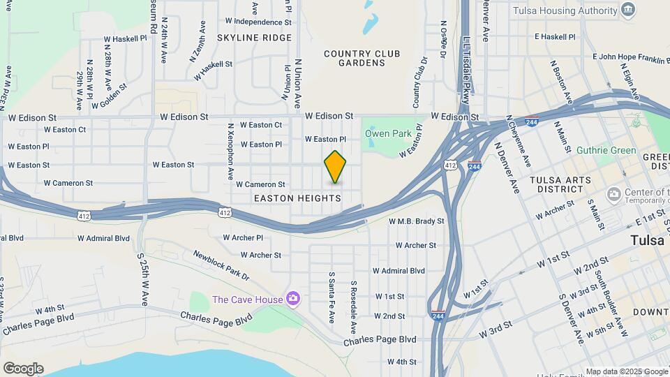 306 N Rosedale Ave Map and Location Details