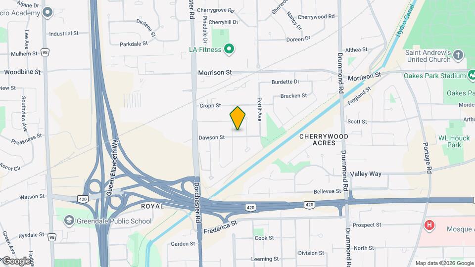 5072 University Ave Map and Location Details