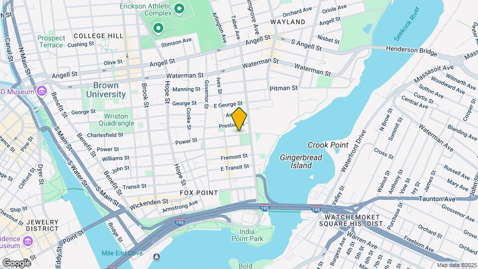 231 Power St Map and Location Details