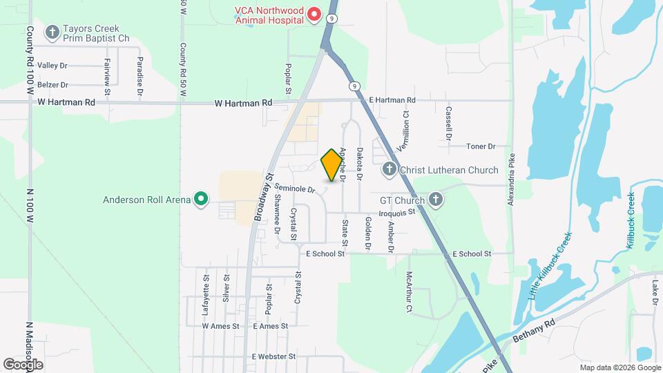 2724 Seminole Ct Mapa y Detalles de la Ubicación