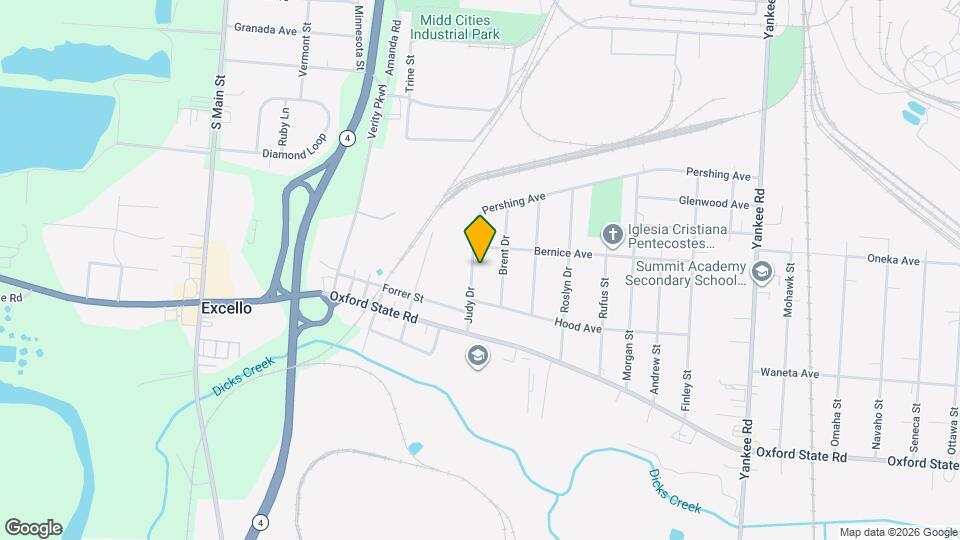 3107 Judy Dr Map and Location Details