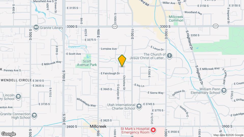 3540 Christine St Mapa y Detalles de la Ubicación