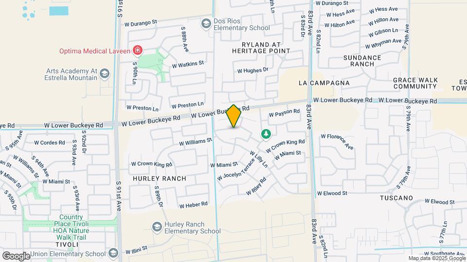 8613 W Cordes Rd Map and Location Details