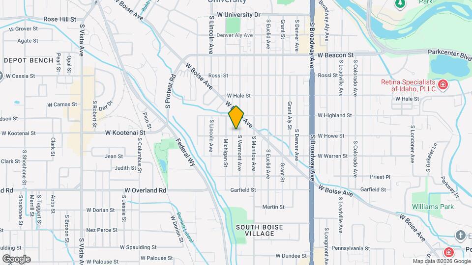 1529 S Vermont Ave Map and Location Details