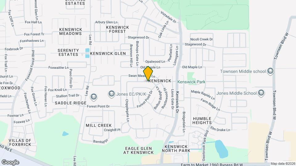 8402 Lone Bridge Ln Map and Location Details