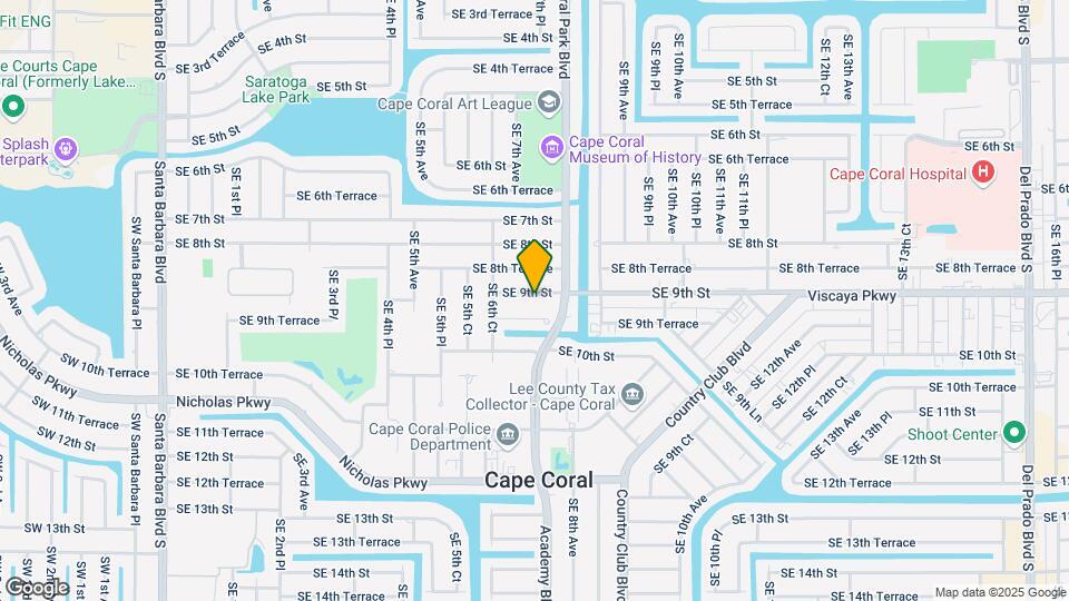 704 SE 9th St Map and Location Details