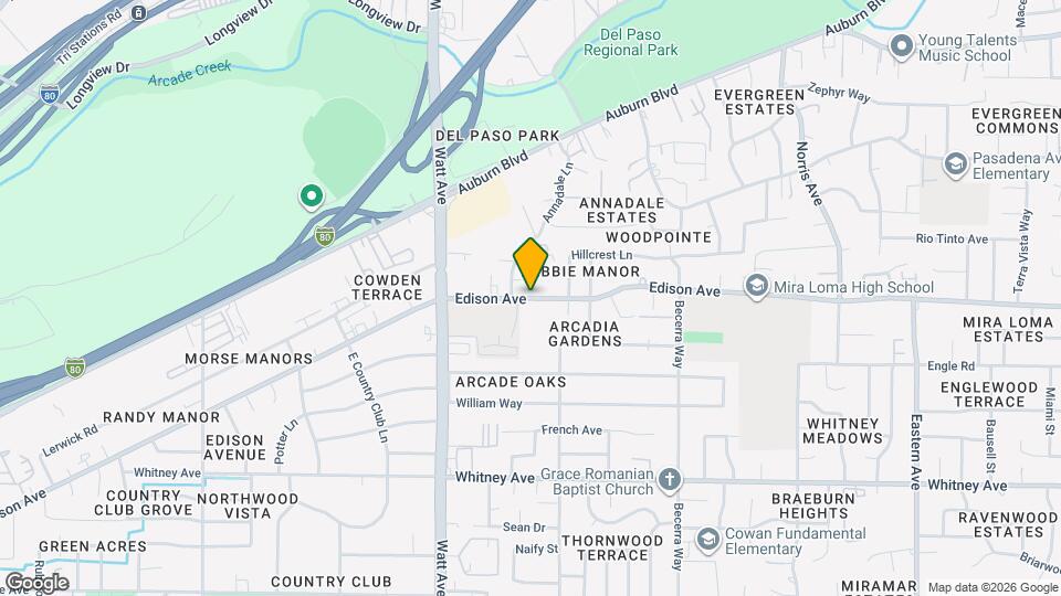 Amber Park Apartments Map and Location Details