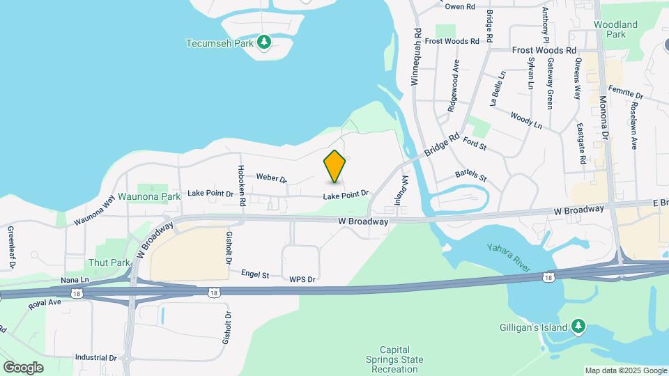 Monona Shores Apartments Map and Location Details