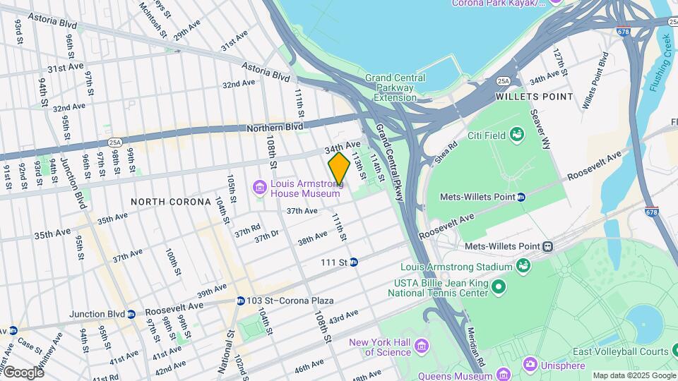 34-67 111th St Mapa y Detalles de la Ubicación