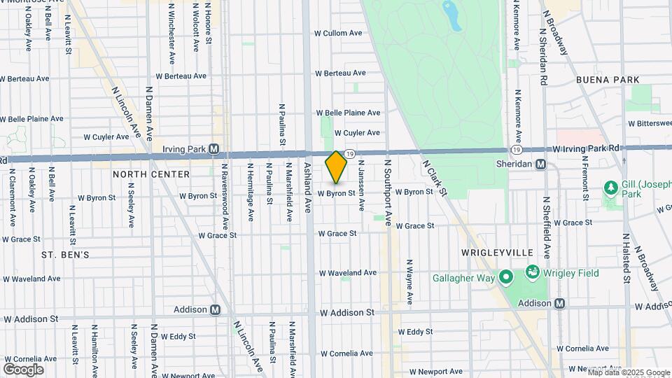 3907 N Greenview Ave, Unit 2 Map and Location Details