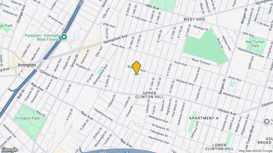 872 S 16th St Map and Location Details