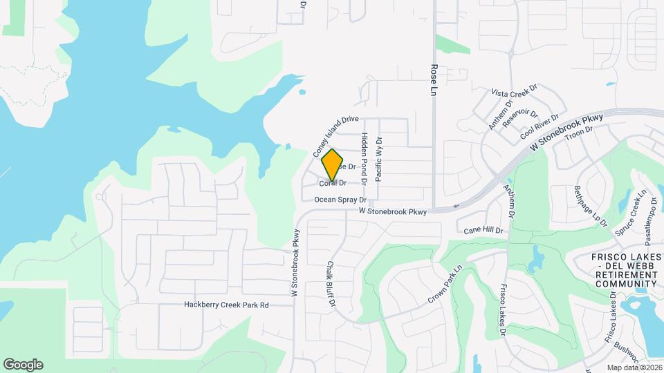 12404 Coral Dr Map and Location Details