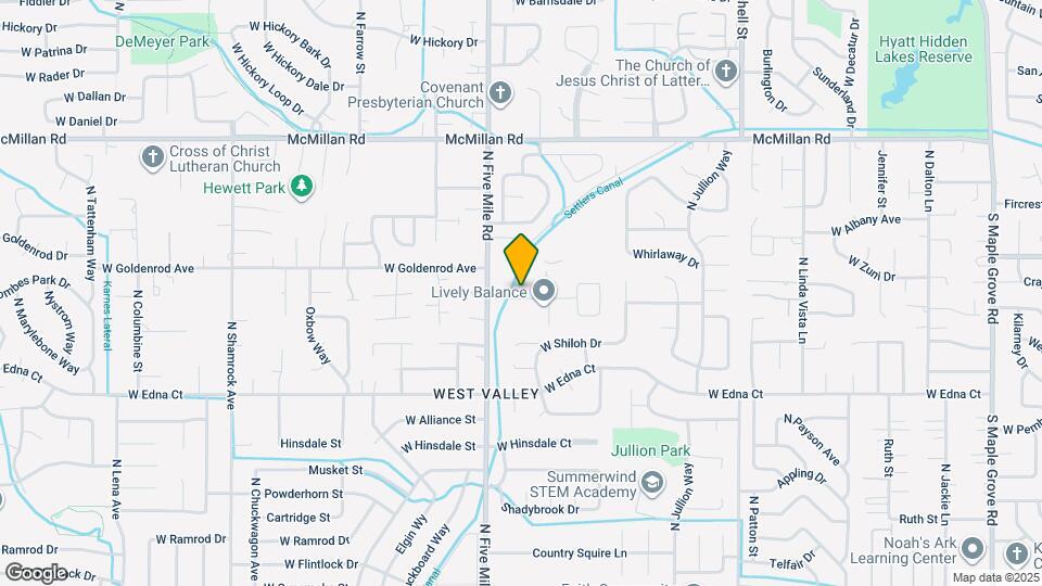 10440 Meadow Lark Dr Map and Location Details