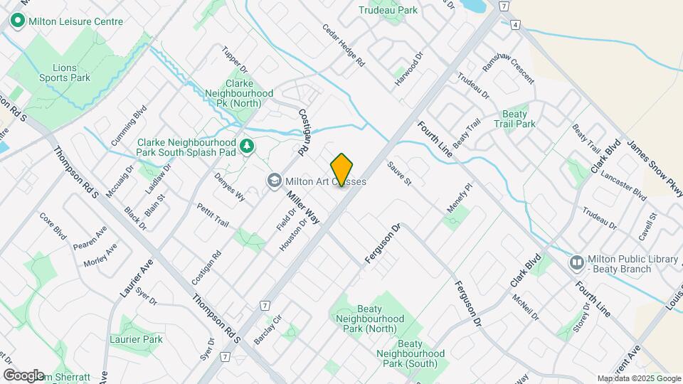 570 Laking Terrace Map and Location Details