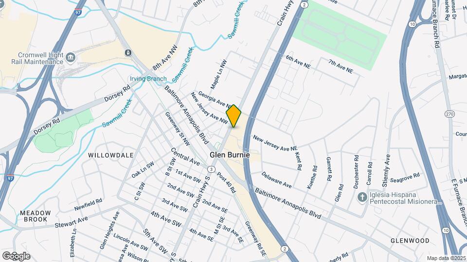 Glen Burnie Town Apartments Mapa y Detalles de la Ubicación
