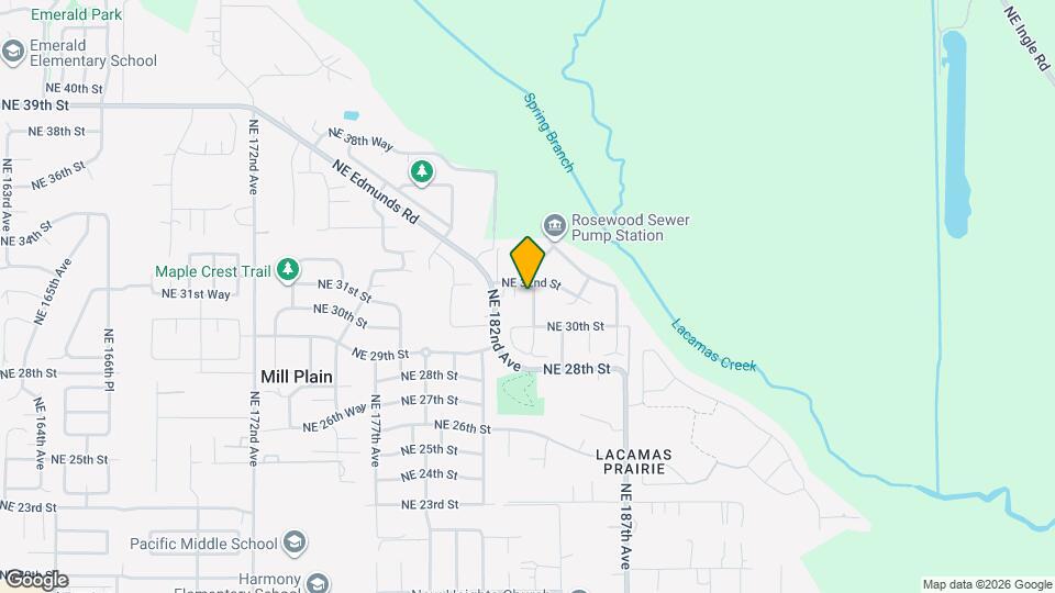 3106 NE 183rd Pl Map and Location Details