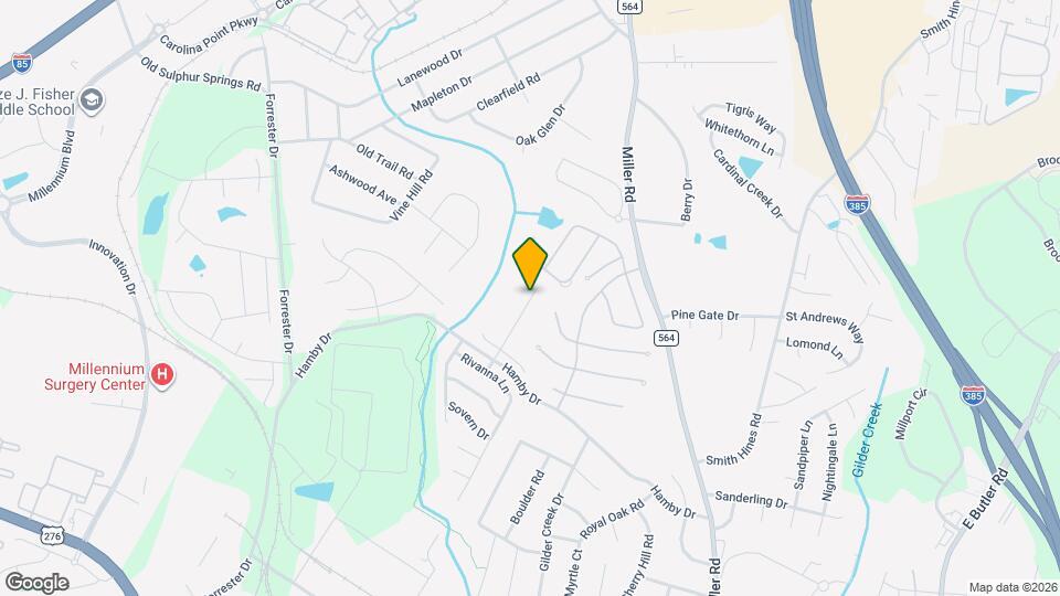 253 Barbours Lane Map and Location Details