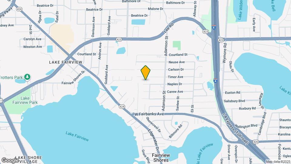 1115 Naples Dr Mapa y Detalles de la Ubicación