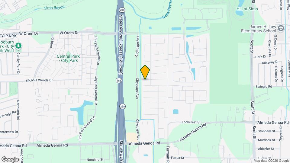 2606 Skyview Knoll Ct Map and Location Details