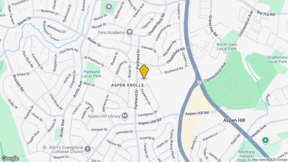 4111 Landgreen St Map and Location Details