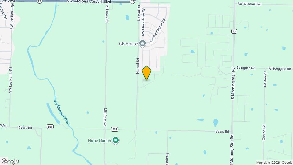 4404 SW Sackett Ave Map and Location Details