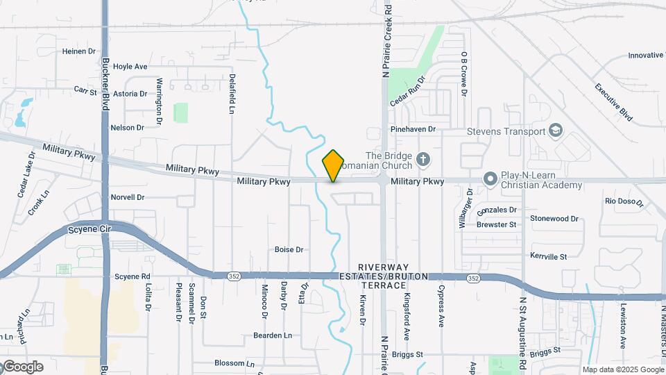9001 Prairie Bluff Dr Map and Location Details