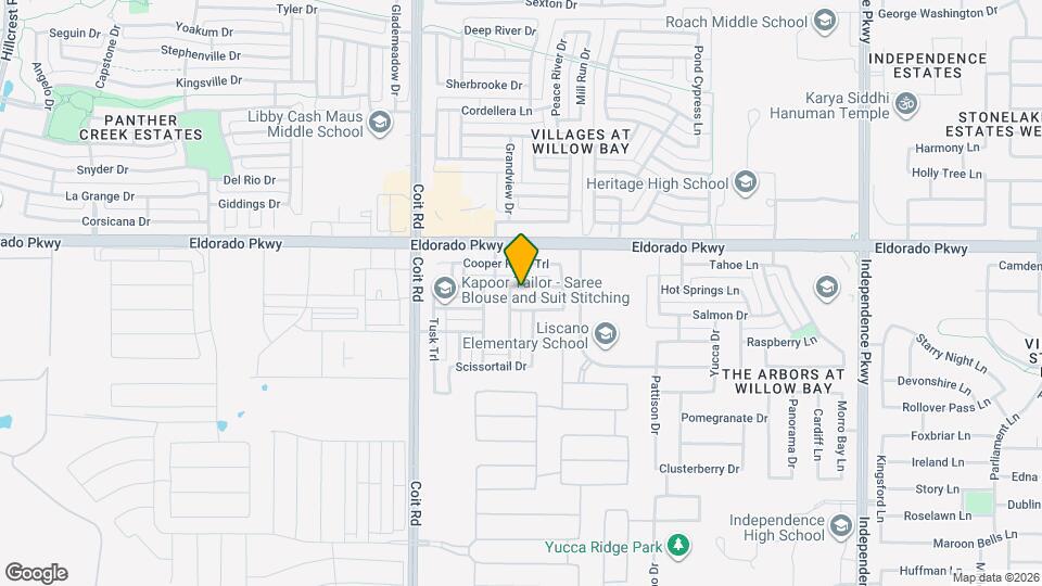 13151 Teton St Map and Location Details