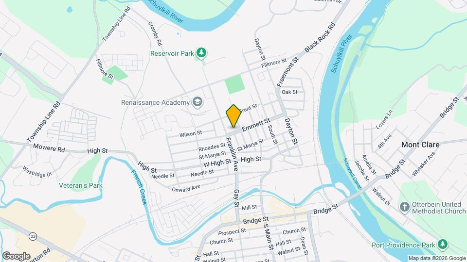 341 Emmett St Map and Location Details