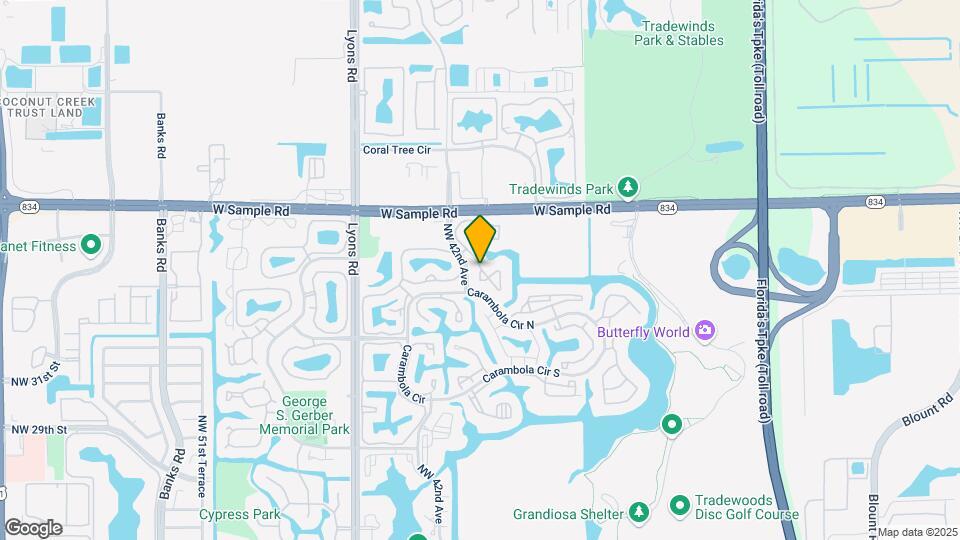 3751 NW 35th St Map and Location Details