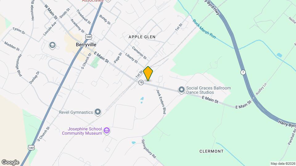 508 E Main St Map and Location Details