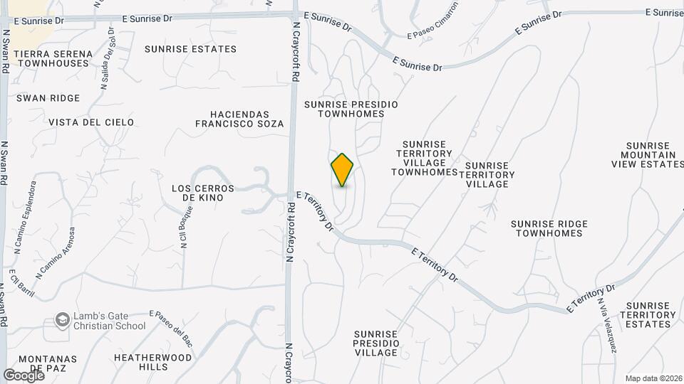 5085 N Camino Del Lazo Map and Location Details