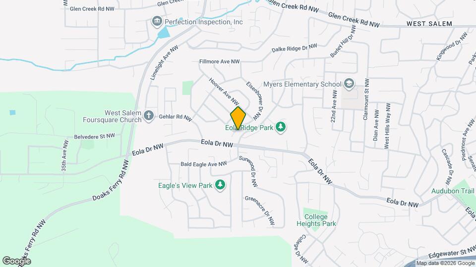 696 Eisenhower Ct NW Map and Location Details