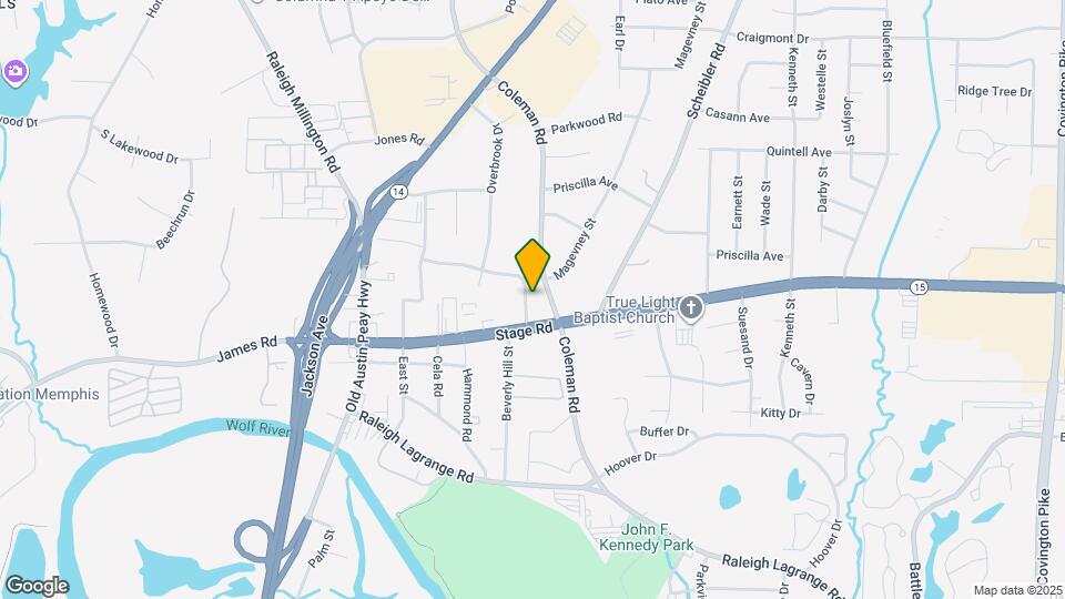 4450 Tena Dr Map and Location Details