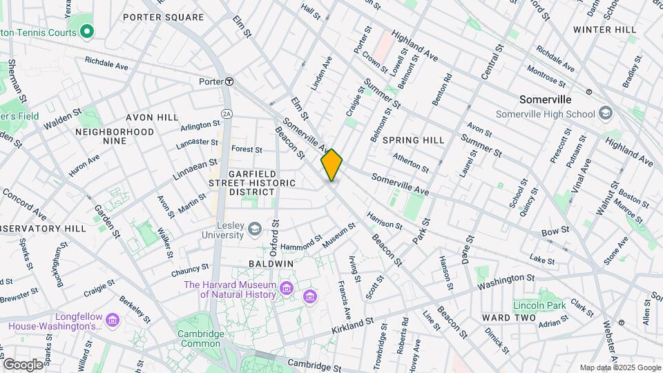 291 Beacon St-Unit -# 2 Map and Location Details