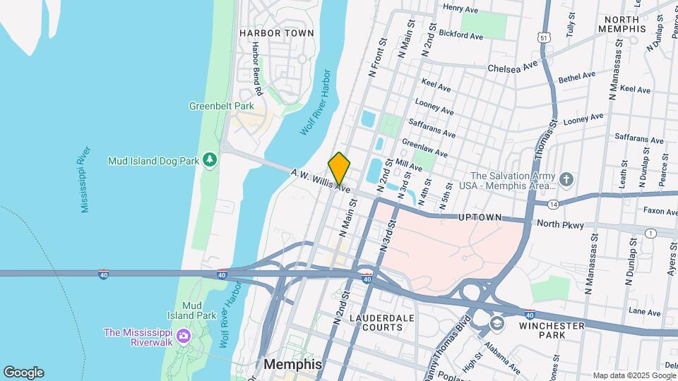 440 N Front St Mapa y Detalles de la Ubicación