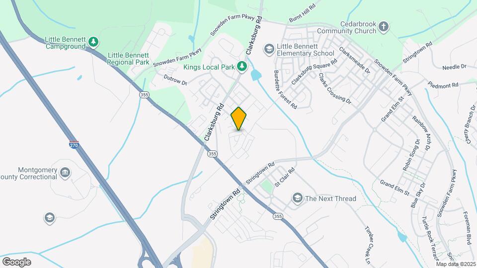 23433 Clarksridge Rd Map and Location Details