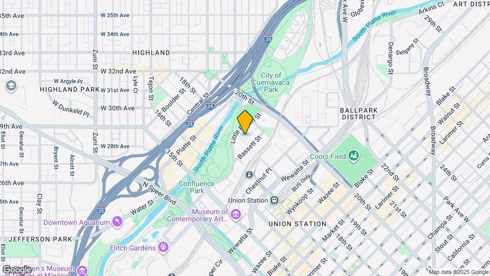 2133 18th St Map and Location Details