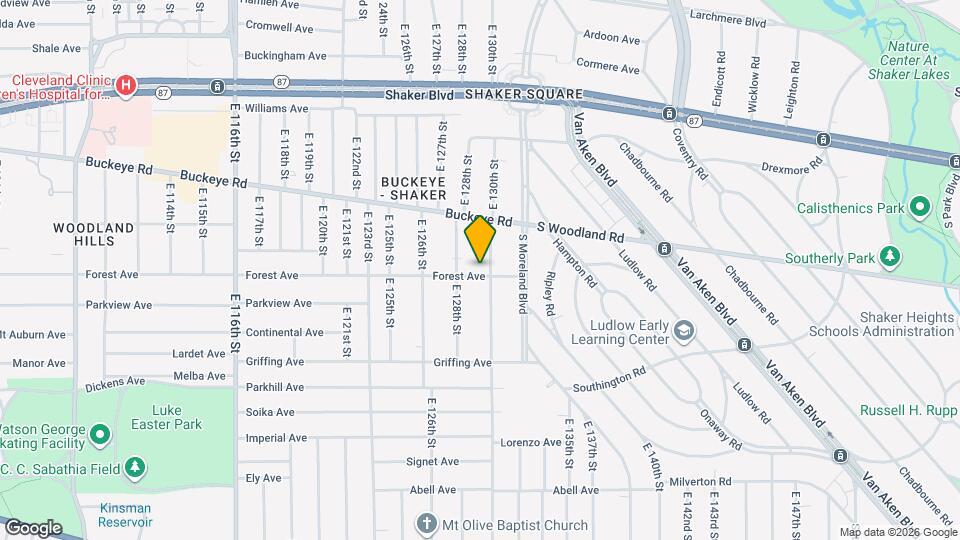 12905 Forest Map and Location Details