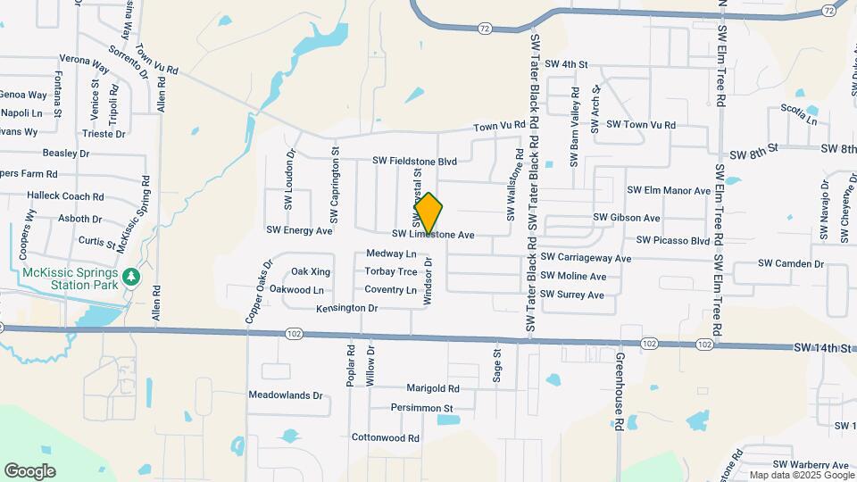 4407 SW Limestone Ave Mapa y Detalles de la Ubicación