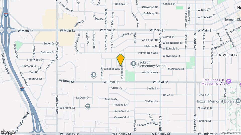 1517 Windsor Way Map and Location Details