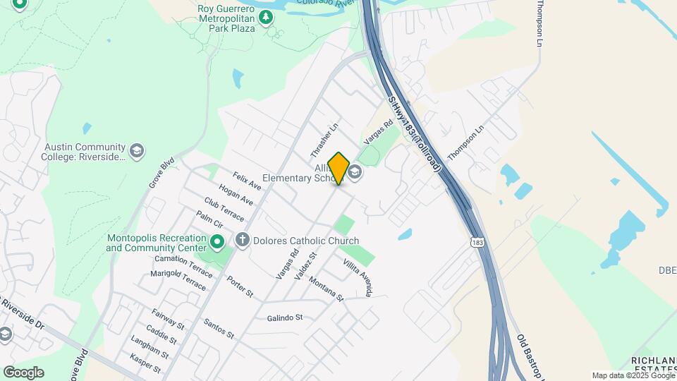 701 Vargas Rd, Unit Tiny Home Map and Location Details