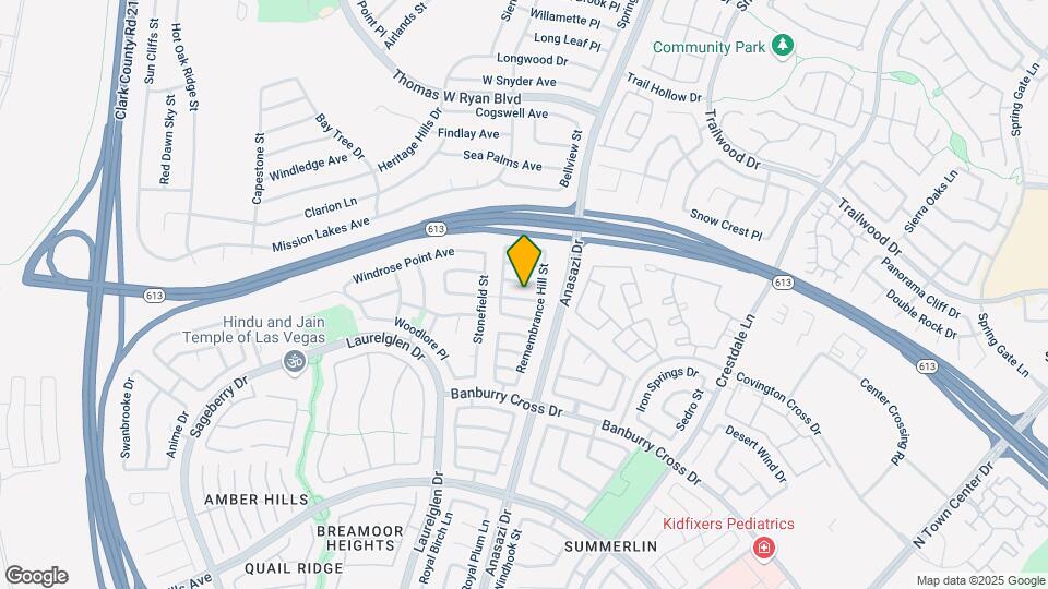 10512 Angel Dreams Ave Mapa y Detalles de la Ubicación