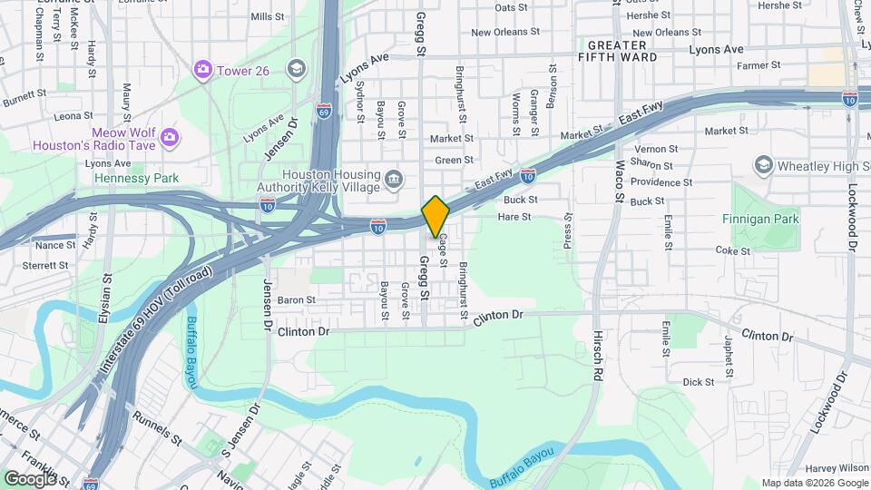 3415 Baer St Map and Location Details