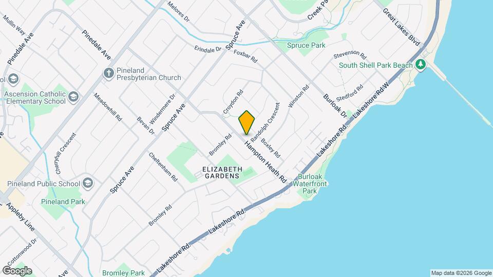 173 Hampton Heath Rd Map and Location Details