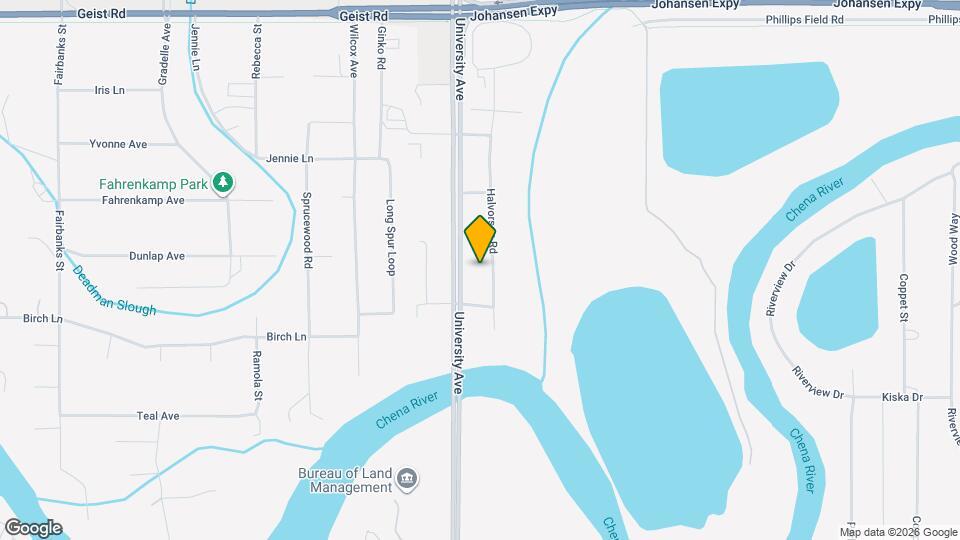 522 Halvorson Rd Map and Location Details