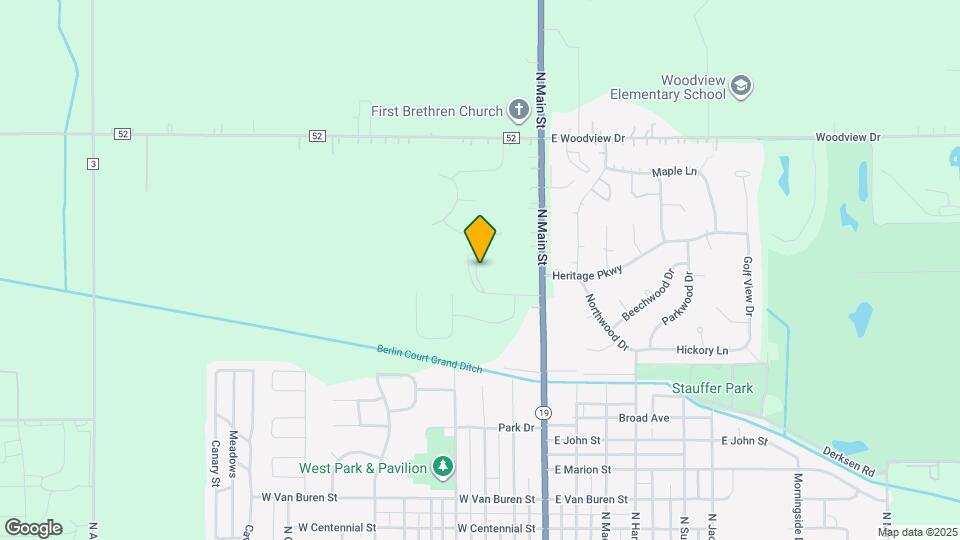 1200 N Main St Map and Location Details