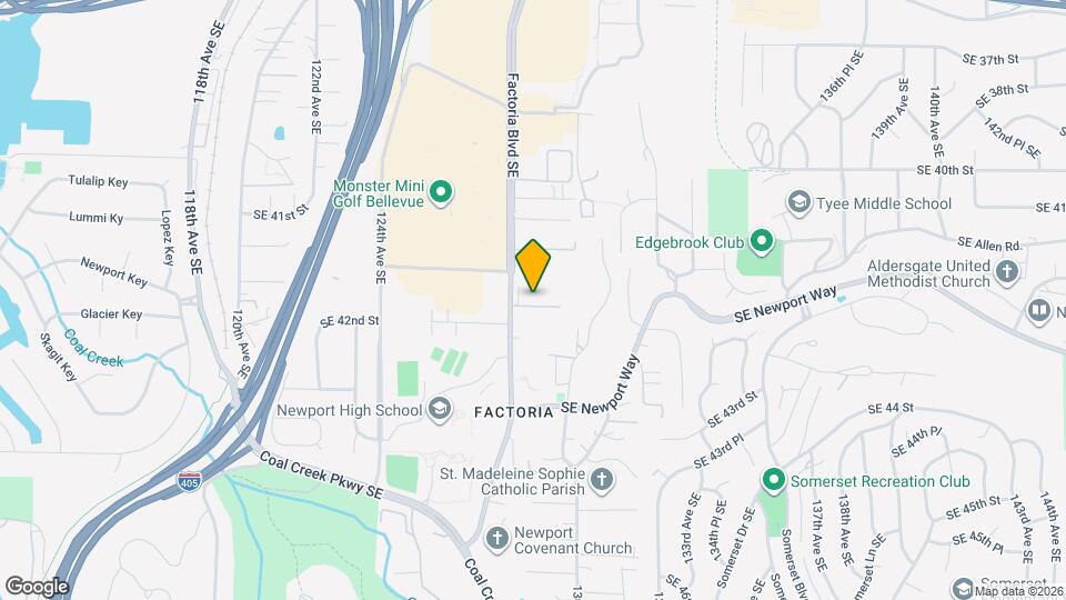 12838 SE 41st Ln Map and Location Details