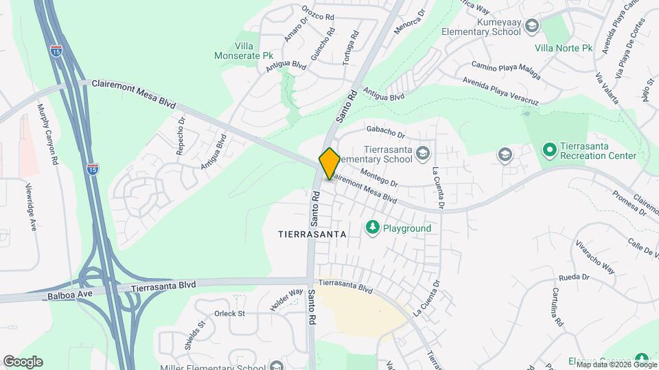 10577 Esmeraldas Dr Map and Location Details