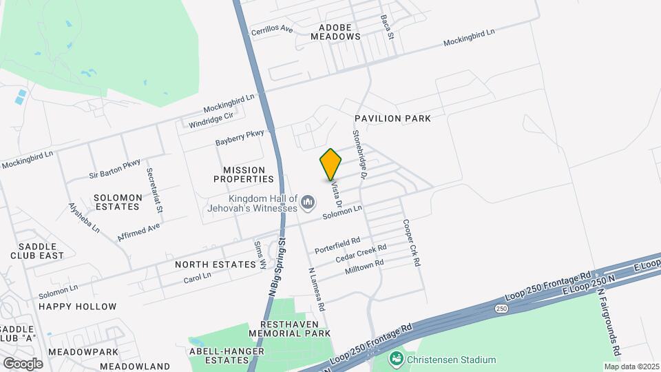 5207 Torrey Vista Dr Map and Location Details